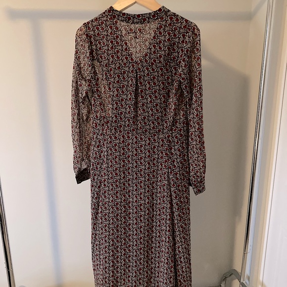 Michael Kors Prairie Paisley Midi Dress - Picture 3 of 3
